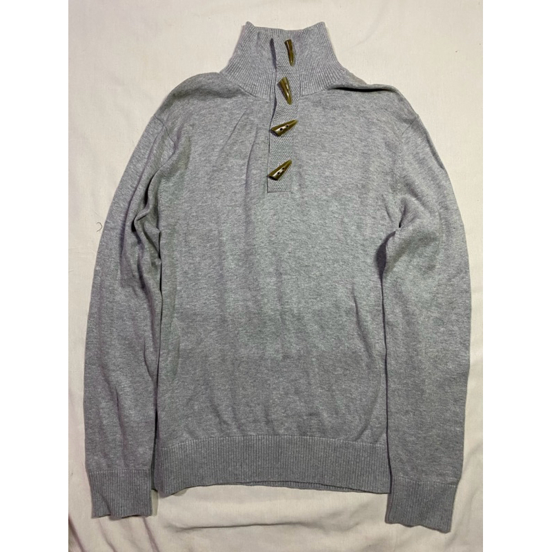 เสื้อกันหนาวสีเทาgiordano