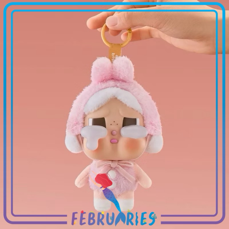 [พร้อมส่ง]POP MART CRYBABY Crying Again Series-Vinyl Face Plush[แบบเลือกตัว]