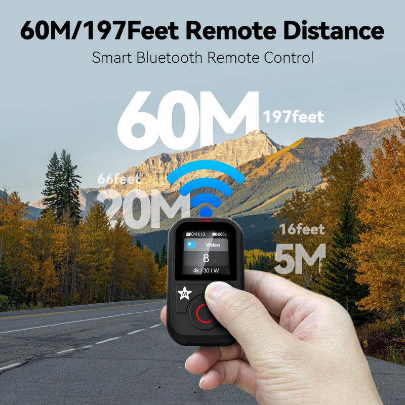Telesin T13 Remote Controller รีโมทพร้อมสายรัดข้อมือ สำหรับ Gopro 13/12/11/10/9/8/Max
