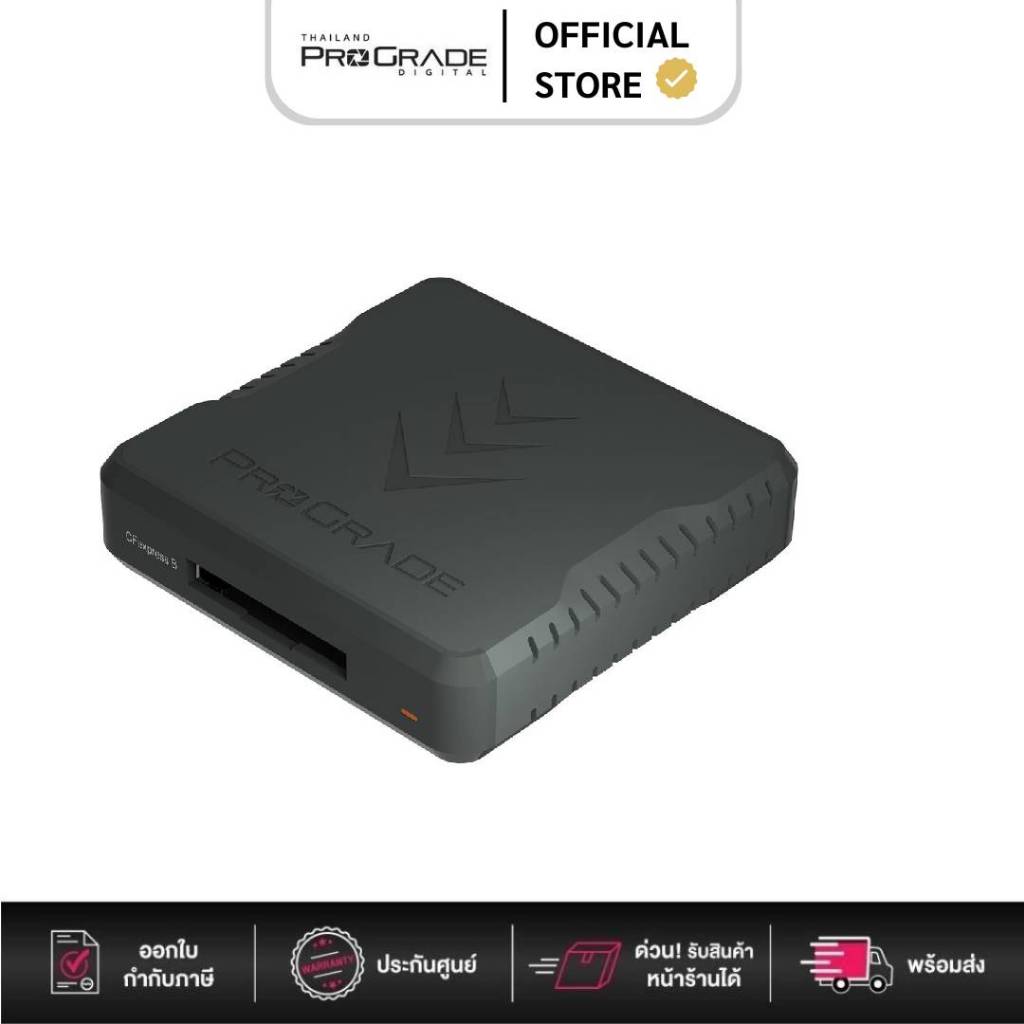 ProGrade Digital CFexpress Type B USB 4.0 Single-Slot Card Reader (ประกันศูนย์ 2 ปี)