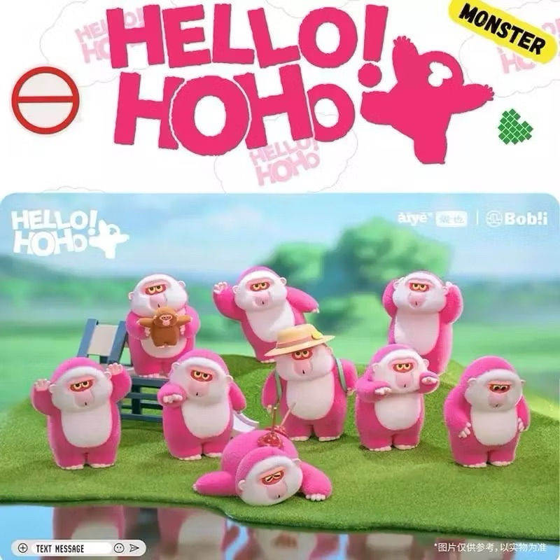 พร้อมส่งในไทย Bob!I: Hello! Hoho AIYE Monster กอลิล่าอ้วง