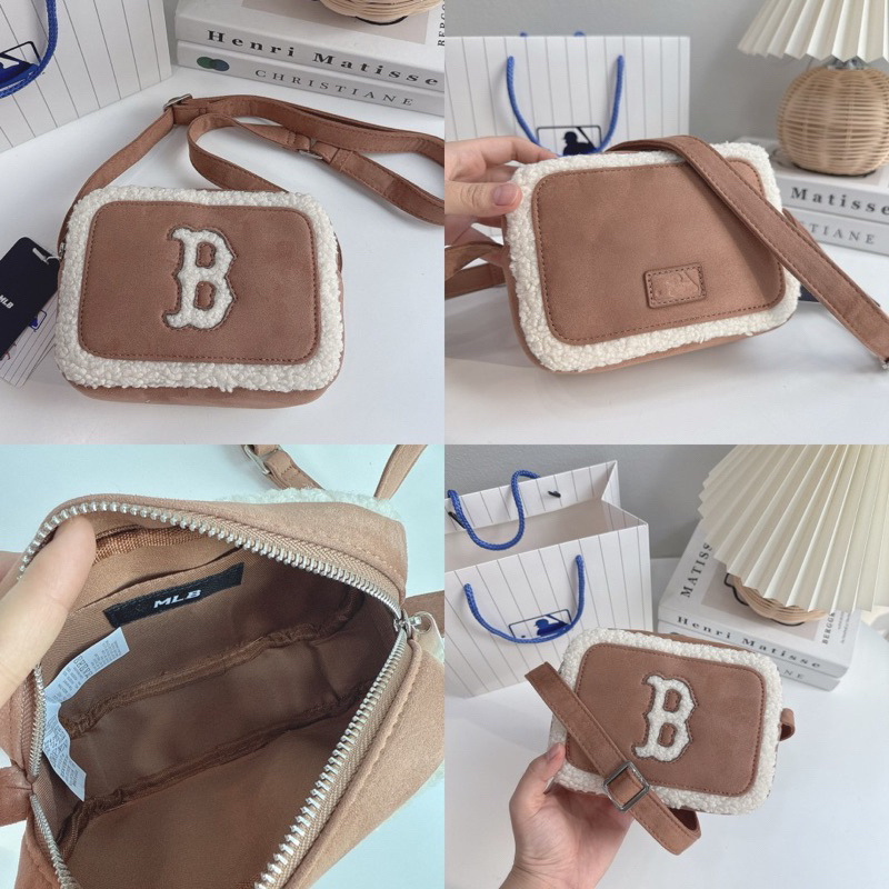 กระเป๋า ny MINI CROSS BAG Boston ใส่โทรศัพท์ได้ทุกรุ่น♥️