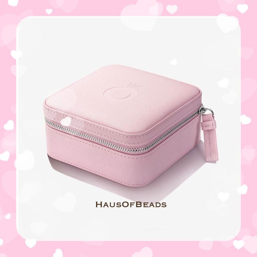 ⭐️ NEW ของแท้ 100% ⭐️ Pink Square Jewelry Box