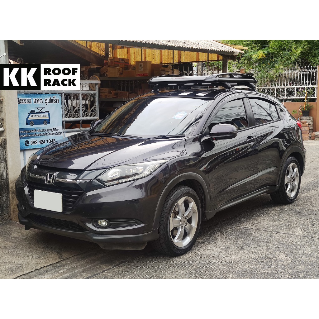 ชุดแร็คหลังคา Carryboy + KK สำหรับ Honda HR-V HRV ทุกโฉมปีไม่เจาะรถ ของใหม่