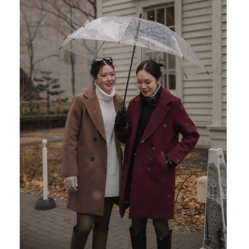 Croissant woolcoat  ✨🧥 ( ครัวซองต์ ) เสื้อโค้ทกันหนาว ทรงสวยมาก*