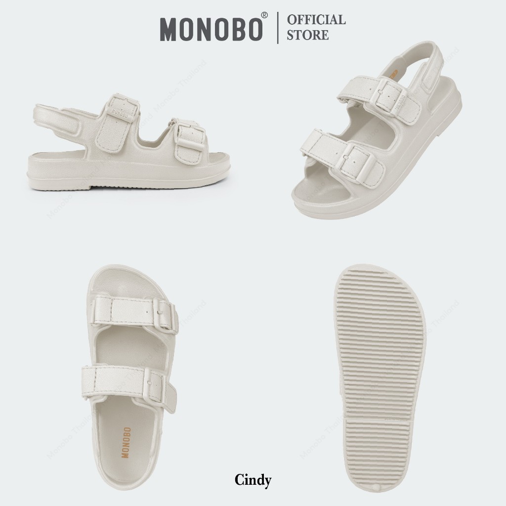 MONOBO รุ่น Marshmallow Cindy รองเท้ารัดข้อ ของแท้ 100%