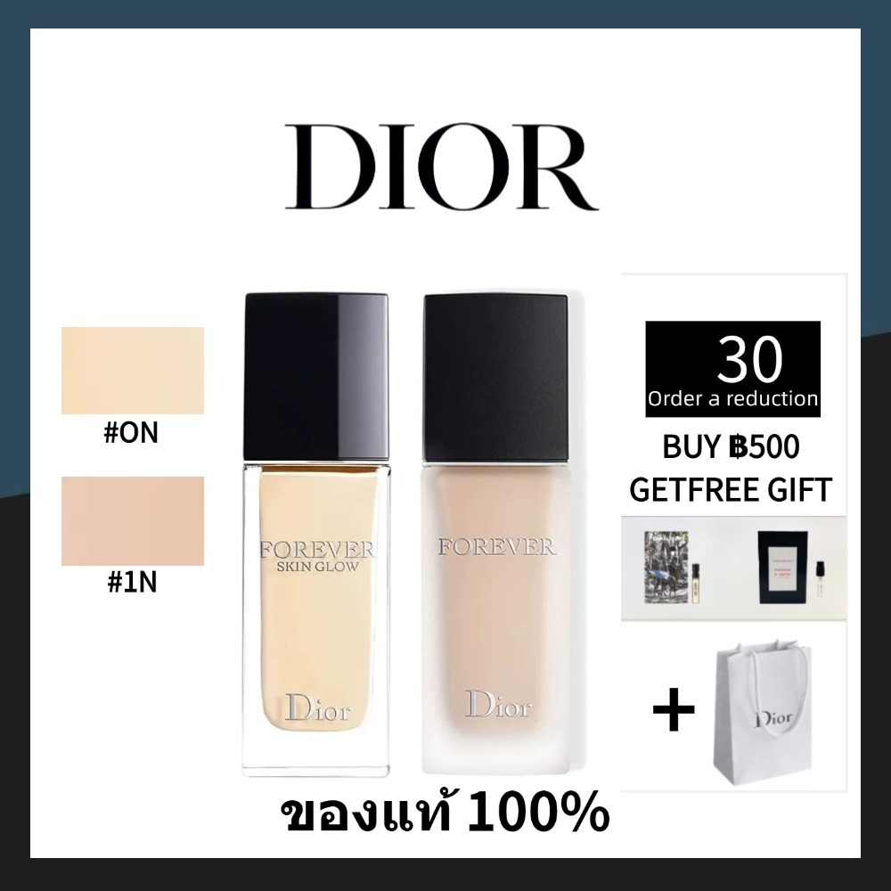 【แท้ %】 Forever Matte / Skin Glow 24h Wear Foundation 30ml #1N #0N