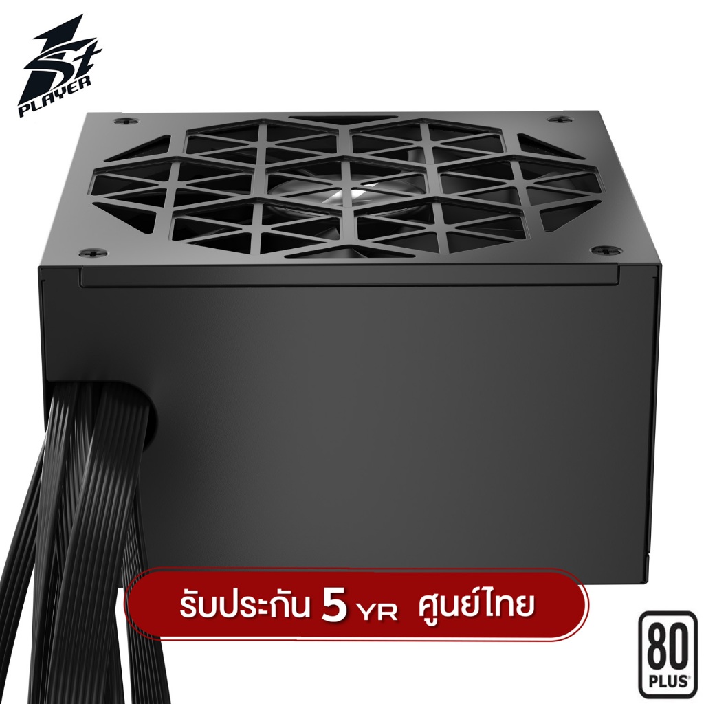 อุปกรณ์จ่ายไฟ 1st Player ACK Series 650W 80Plus White Power Supply รับประกันสินค้า 5 ปี