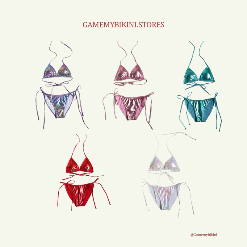 [gamemy bikini ] ชุดว่ายน้ำ บิกินี่