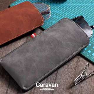 Caravan Crew Glasses bag เคสใส่แว่น ซองหนังใส่แว่น เคสหนัง ฝาปิด กล่องแว่น