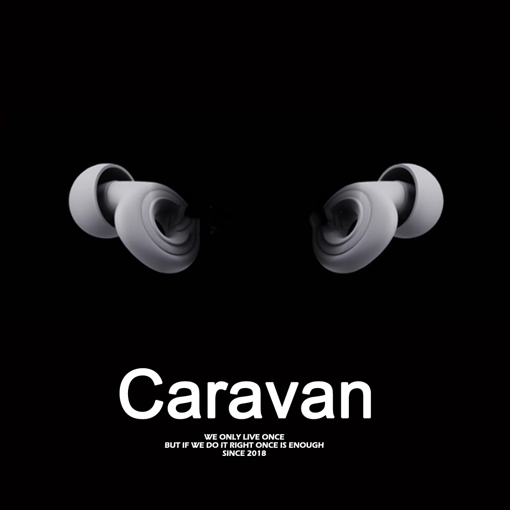 Caravan Crew Earplugs ที่อุดหู ใส่สบาย ไม่เจ็บหู ที่อุดหูกันเสียง เอียปลั๊กอุดหู ปลั๊กอุดหู ที่อุดหูตอนนอน
