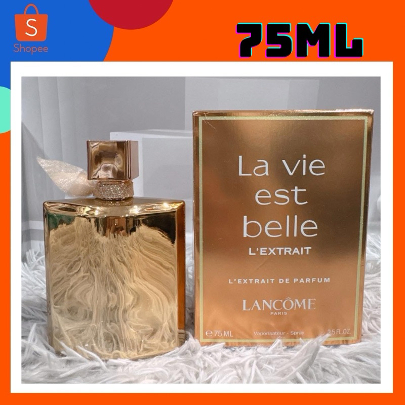 น้ำหอม Lancome La Vie Est Belle L' Extrait EDP 75 ml. *กล่องซีล*