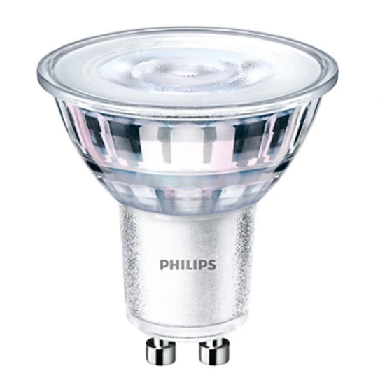 หลอดไฟฟิลิปส์ Philips Essential LED 4.6-50W GU10 แสงวอร์ม 36D