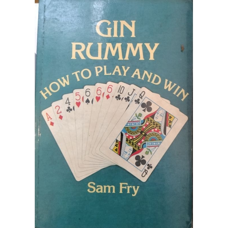 Gin Rummy How to Play and Win Sam Fry หนังสือภาษาอังกฤษ
