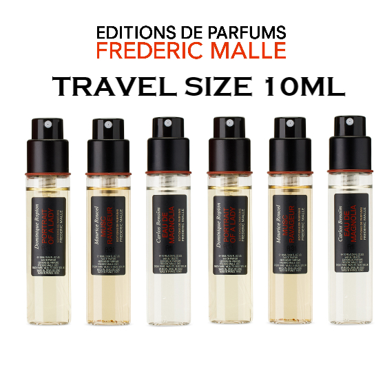 FREDERIC MALLE TRAVEL SIZE 10ML - EAU DE MAGNOLIA / MUSC RAVAGEUR / PORTRAIT OF A LADY