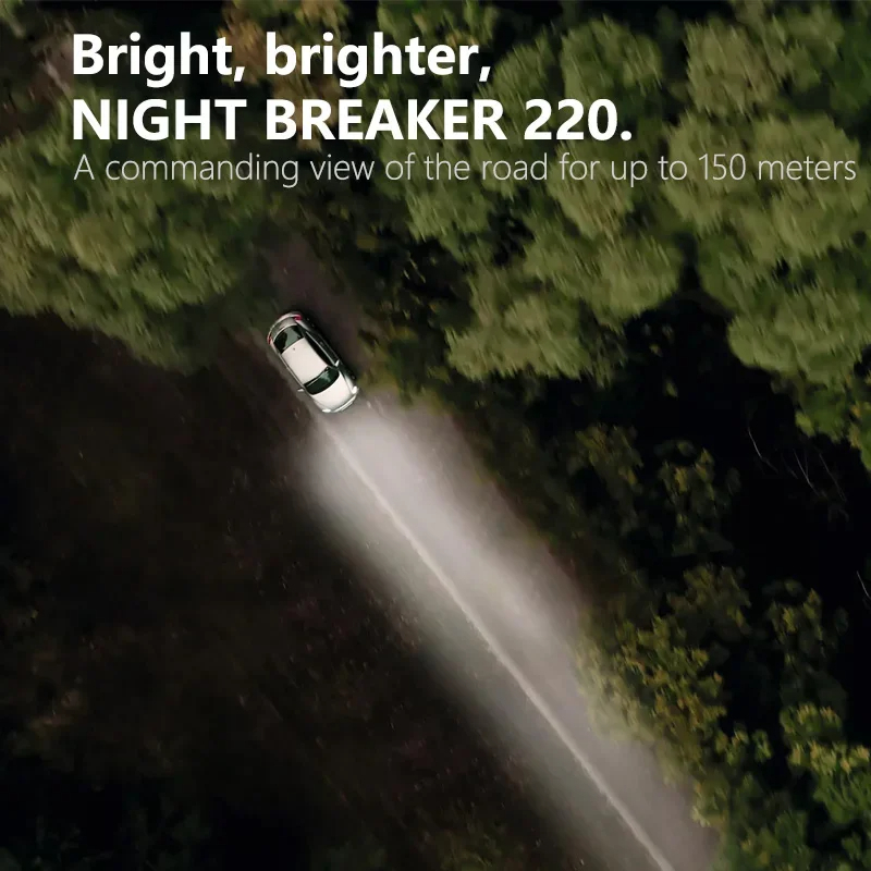 หลอดไฟหน้ารถยนต์ Osram Night Breaker 220 รุ่นใหม่ล่าสุด ของแท้ ประกัน 6 เดือน