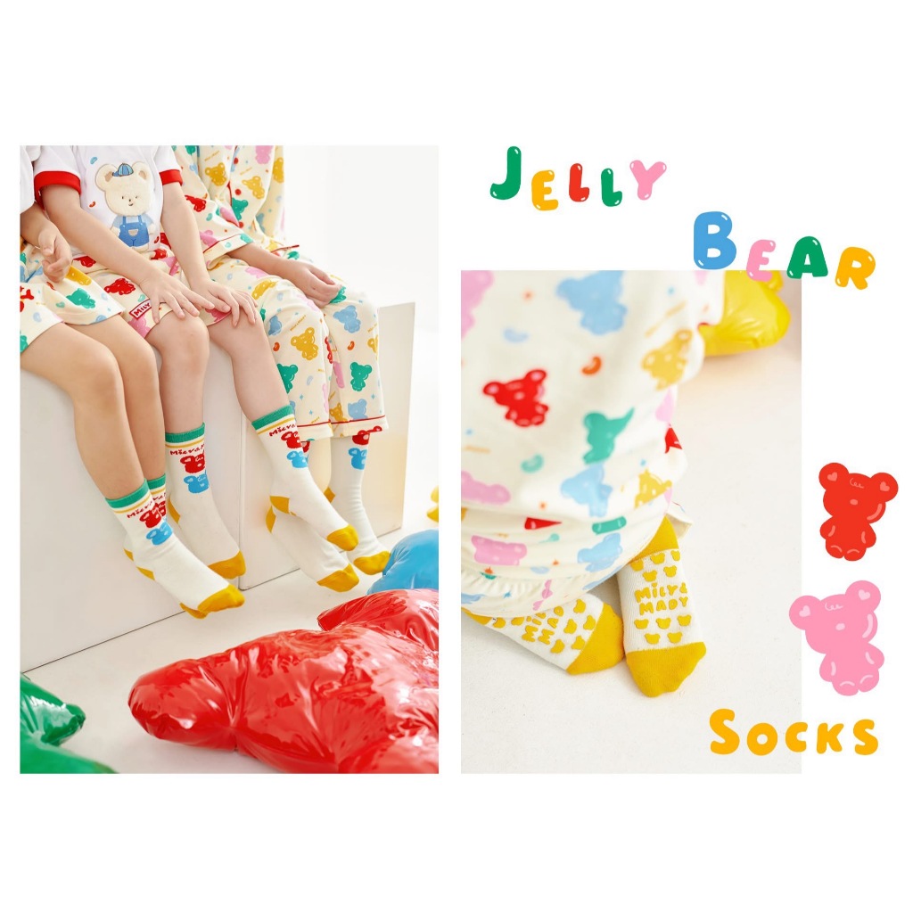 Mily & Mady Baby Socks (มีกันลื่น)