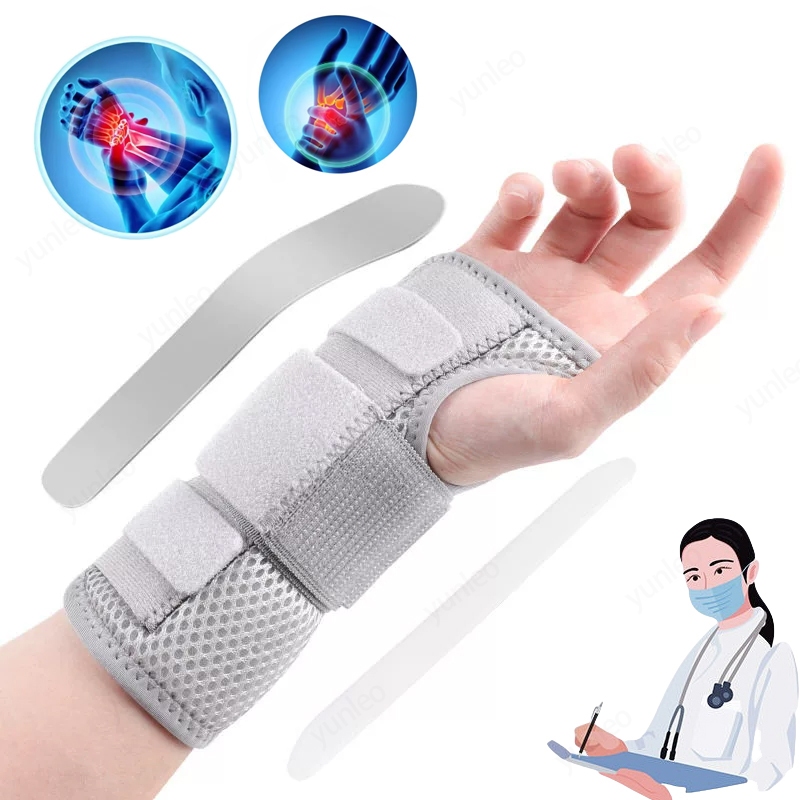 สายรัดข้อมือ แบบอลูมิเนียม บรรเทาอาการปวดข้ออักเสบ 1 ชิ้น
