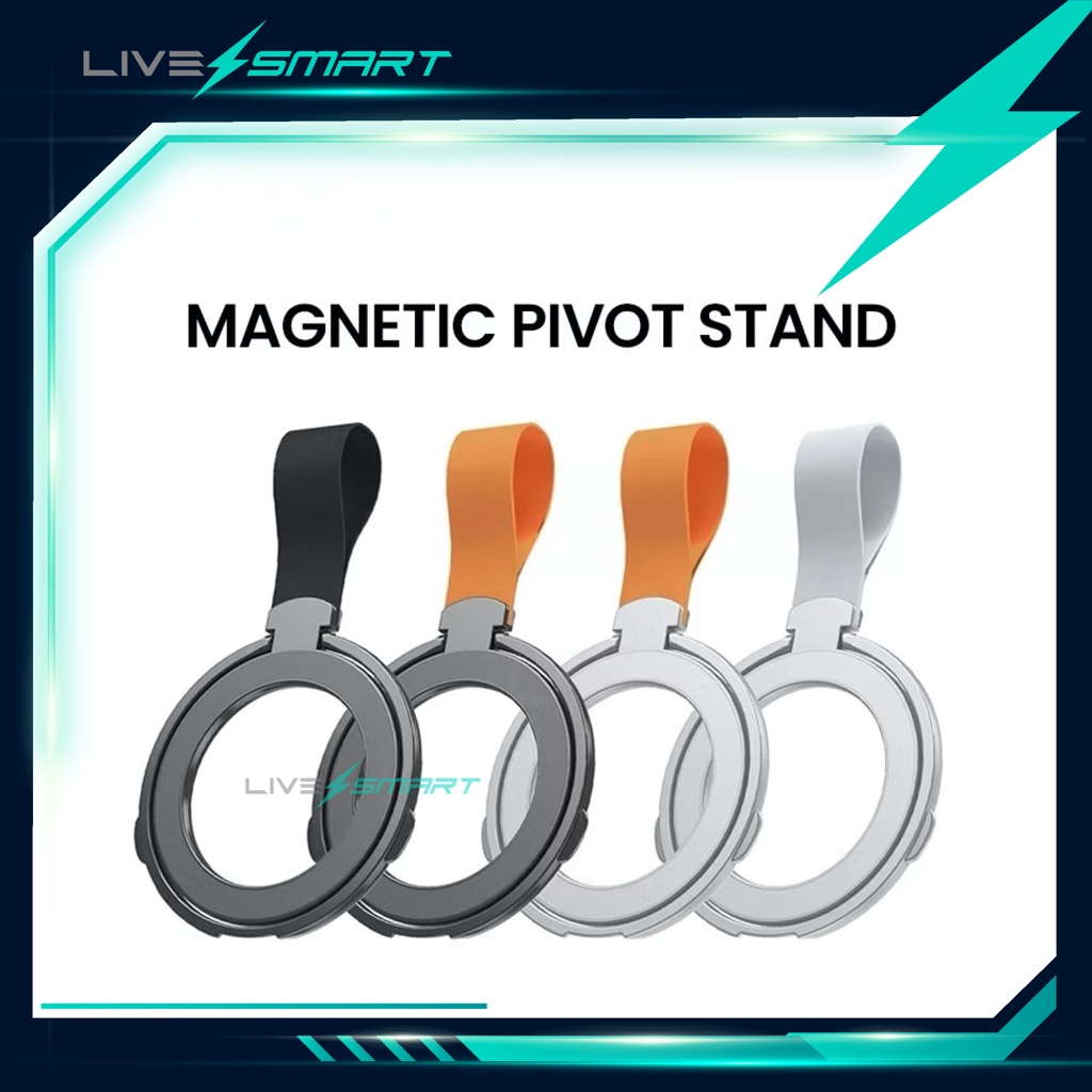 วงแหวน แม่เหล็ก LiveSmart กริ๊ปต็อก Popsocket กิฟท้อก แหวนโทรศัพท์ iring Pop Socket R001 - รูปที่ 4