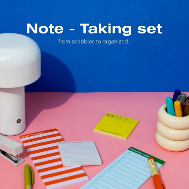 NOTE - TAKING SET /comfyhomies/