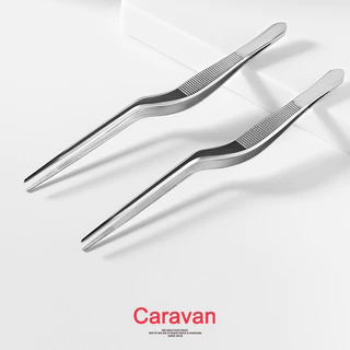Caravan Crew Tweezer chef Culinary Tweezers ที่คีบแต่งจานอาหาร ฟอเซป