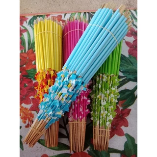 ไม้เสียบกฐินแบบตกแต่ง (ใส่หลอดพันท้ายแต่ไม่มีหัว)สามารถนำไปตกแต่งใส่หัวได้เอง 🙂🙂1มัดมี50ก้าน สินค้าพร้อมส่ง