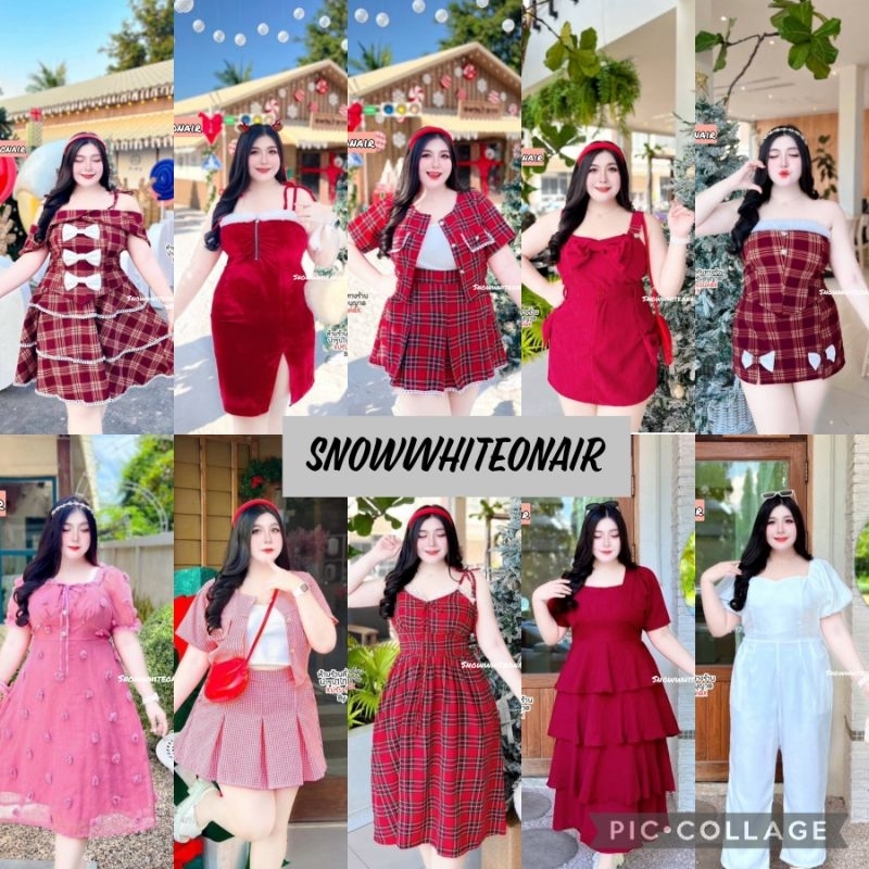 ชุดเซ็ตสาวอวบ จั๊มสาวอวบ อก38-46 ไซส์ใหญ่ งานฮิต งานเข้าใหม่ สาวอวบ สาวอวบอ้วน