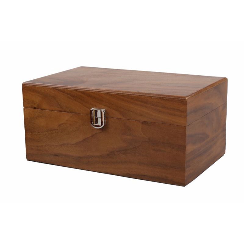 กล่องหมากรุกไม้วอลนัท Walnut Wood Chess Box