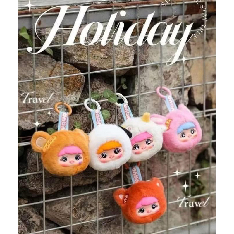 (แบบ 1 จุ่ม)พร้อมส่งในไทยYaya‘s Naughty จากค่าย Baby T พวงกุญแจสุดน่ารัก