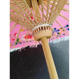 ร่มบ่อสร้าง ผ้าแพรลายดอก หลายขนาด