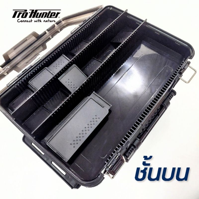 กล่องอุปกรณ์ตกปลา 2 ชั้น MB308 พร้อมแผ่นกั้นช่องภายในกล่อง - รูปที่ 5