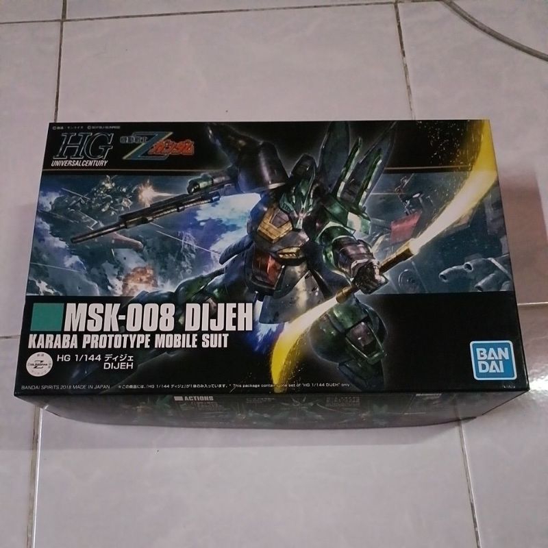 Hg Dijeh gundam gunpla zeon ของแท้ พร้อมส่ง