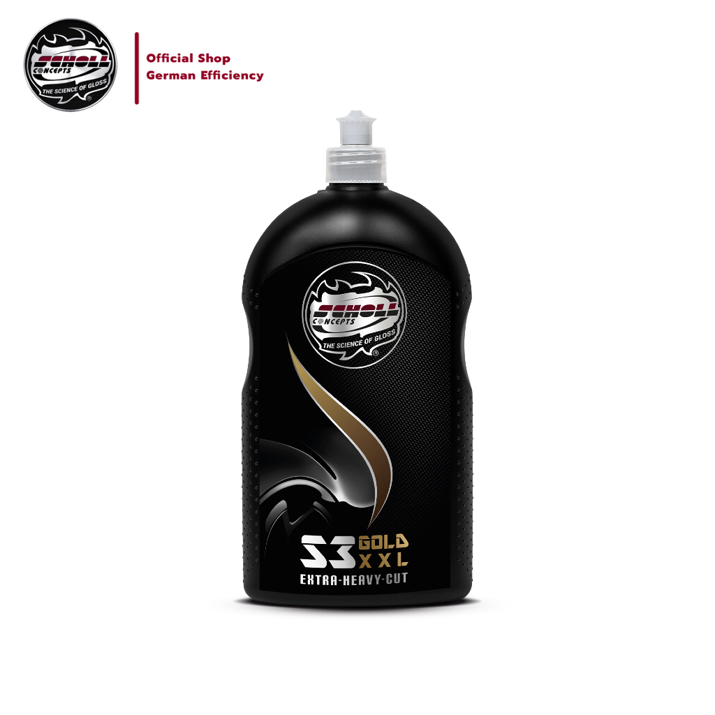 SCHOLL Concepts S3 GOLD - น้ำยาขัดสีสำหรับรอยระดับลึก สามารถดึงความเงาออกมาได้ในระดับสูง ขนาด 1kg