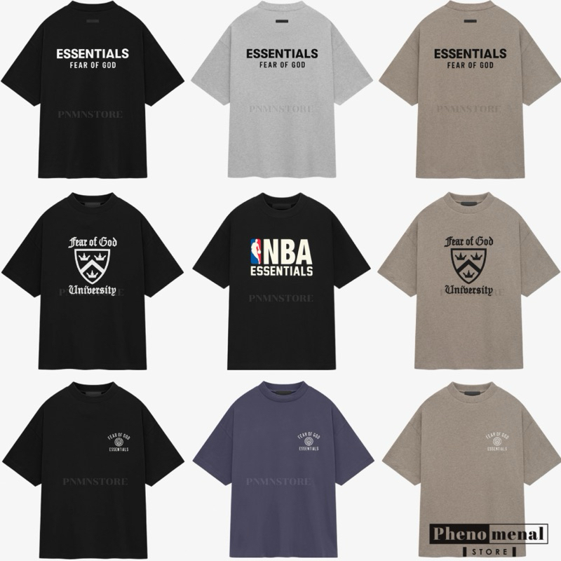[เก็บโค้ด ลด 30%] พร้อมส่ง เสื้อยืด ESSENTIALS Holiday 24 รุ่นใหม่ล่าสุด