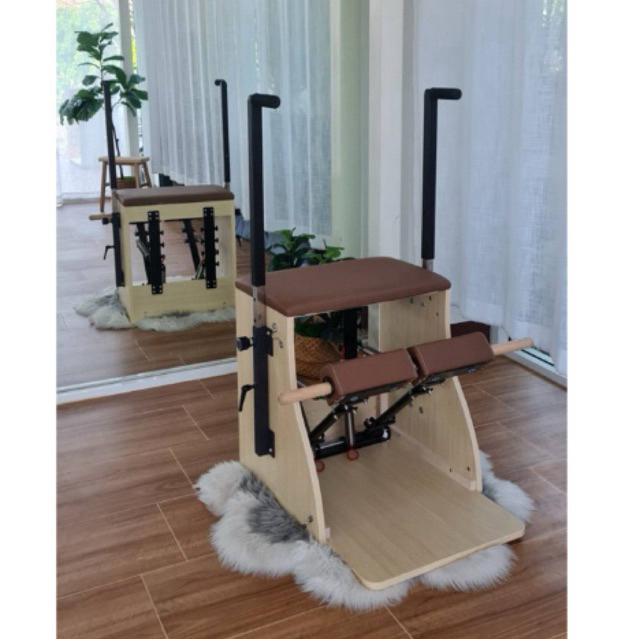🔥(พร้อมส่ง/ลองเล่นได้) pilates stability chair สปริงเยอรมัน