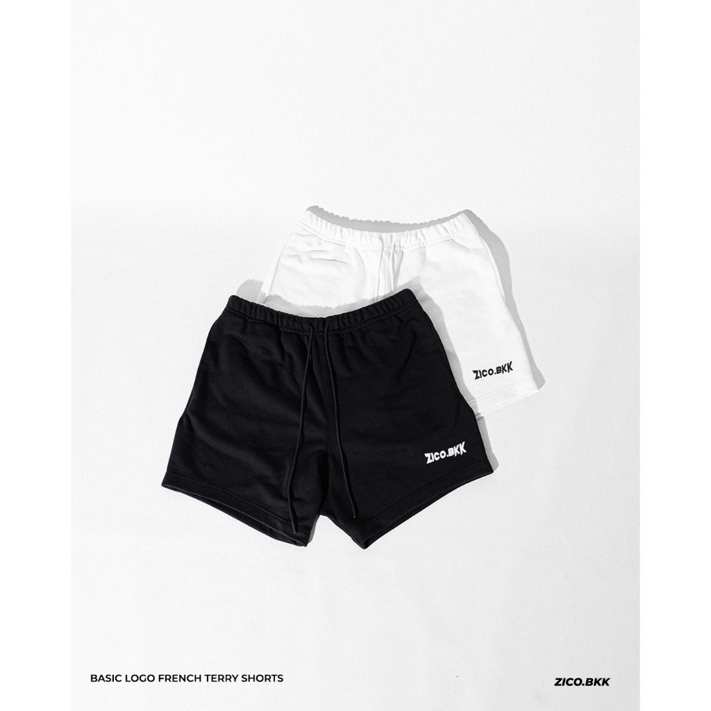 ZICO.BKK Basic Logo French Terry Shorts