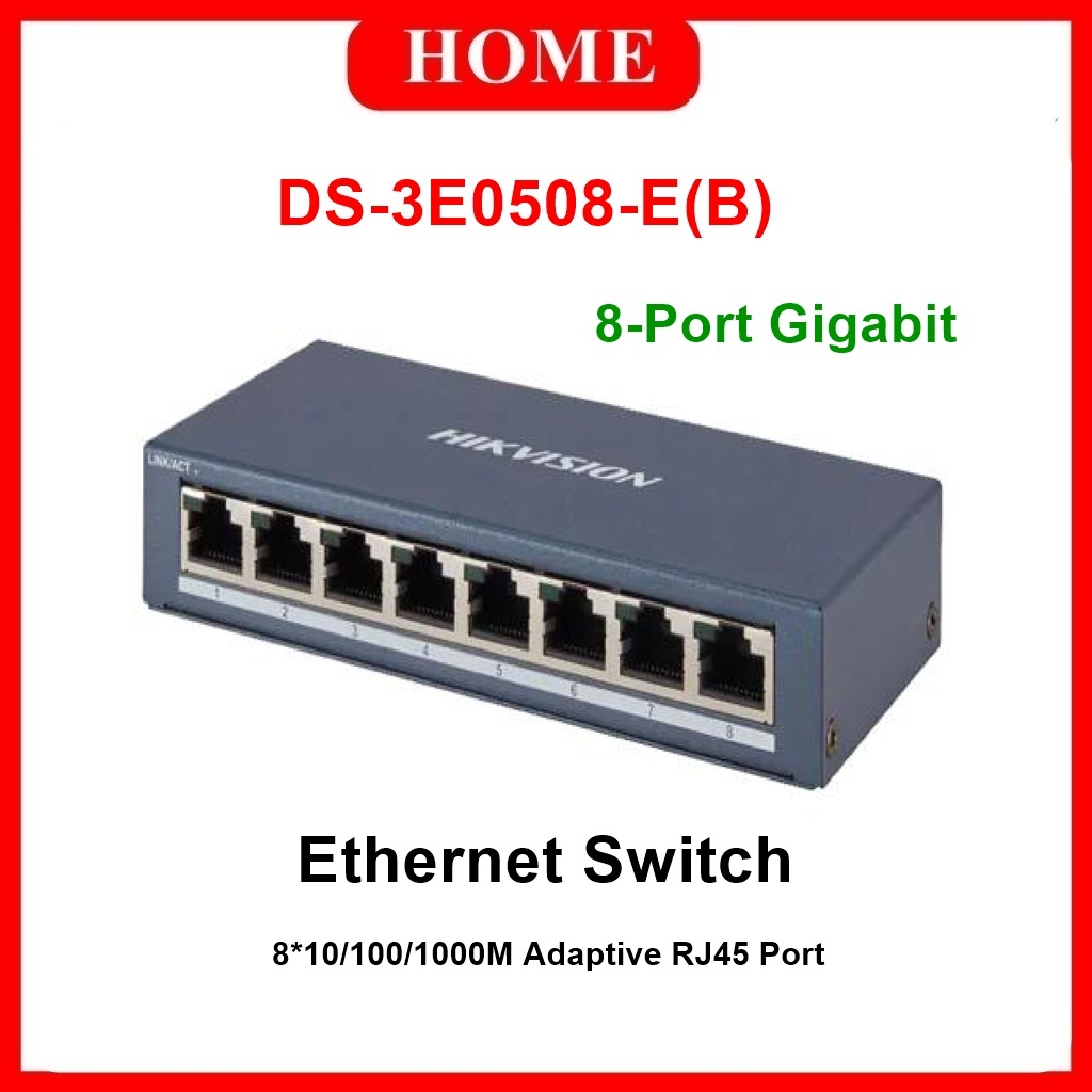 DS-3E0508-E(B) Ethernet Switch
