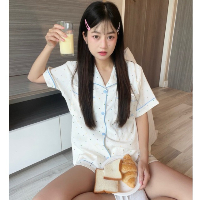 ชุดนอนโนบรา SHUFU-CLASSIC COLLECTION ครีม