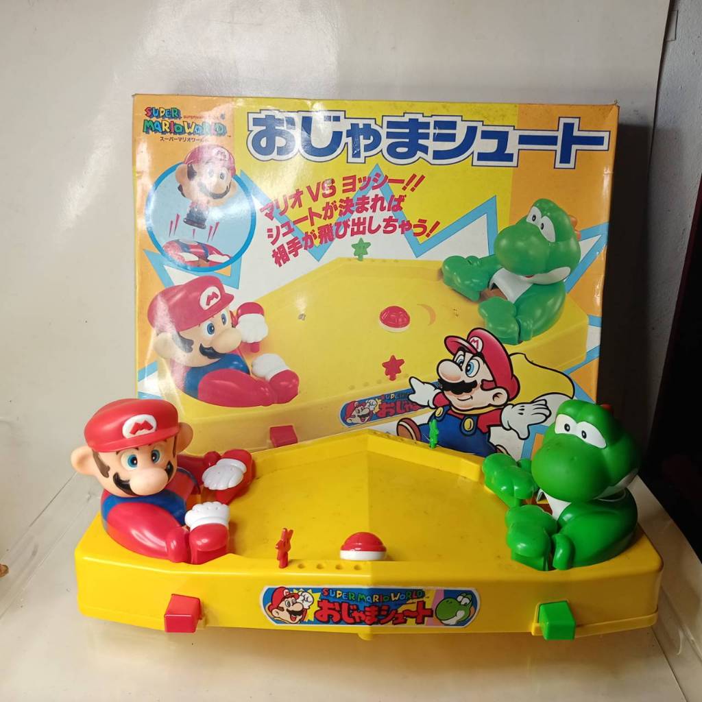 Super Mario World Ojama Shoot TOMY Mario vs Yoshi 1988 Made in JAPAN