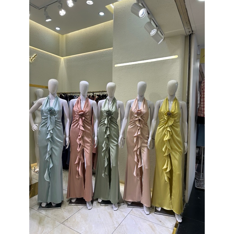 Redcarpetbkk - รุ่น Love Bouquet เดรสยาว ชุดราตรี ชุดออกงาน ชุดเพื่อนเจ้าสาว - รูปที่ 6