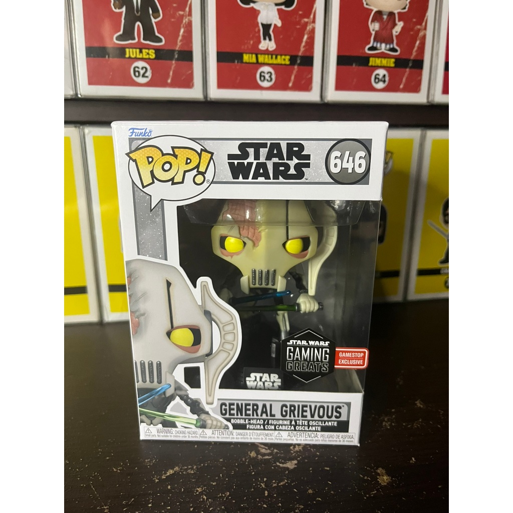 ฟิกเกอร์ Funko Pop #646 General Grievous ภาพยนตร์ Star Wars มือหนึ่ง สภาพสวย