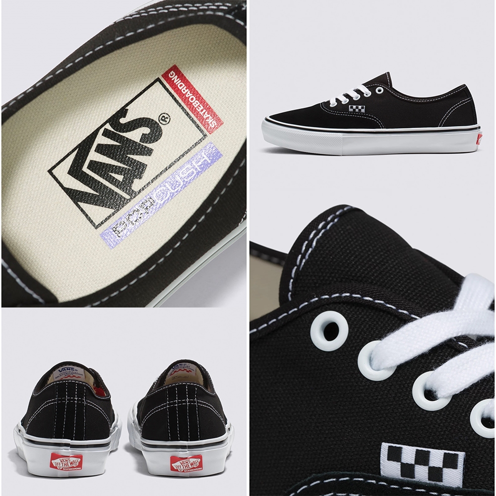 VANS SKATE รองเท้า Authentic - Black/White [VN0A5FC8Y28] - รูปที่ 3