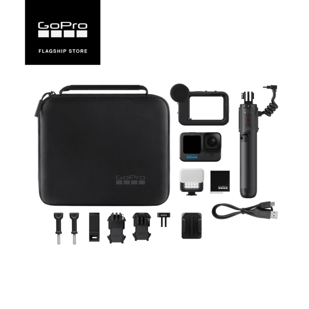 (พร้อมส่ง ประกันศูนย์ไทย 1 ปี) GoPro HERO12 Black Creator Edition สายคอนเทนต์ Vlog + Box Set Volta, Media Mod, Light Mod thumbnail 3