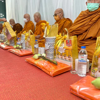 ถุงสังฆทาน ใส่ของทำบุญ งานขึ้นบ้านใหม่ งานบุญต่างๆ