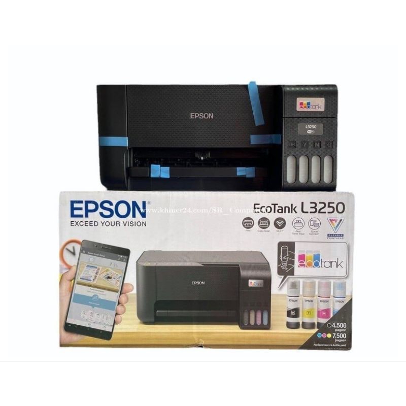 Epson L3250 Ecotank Wi-Fi All-in-One Ink Tank Printer