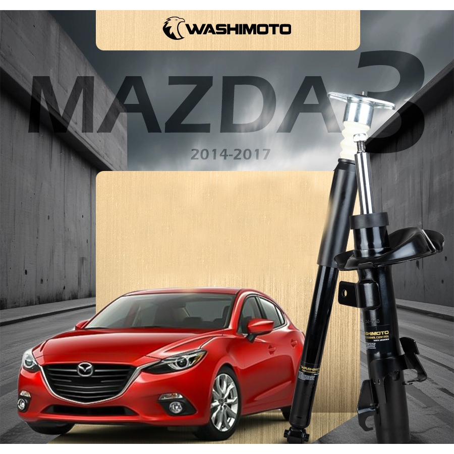 Washimoto  Mazda3 Skyactiv วาชิโมโตโช๊คอัพรถเก๋งรุ่น มาสด้า3 สกายแอคทีฟ ปี 2014- ปัจจุบัน