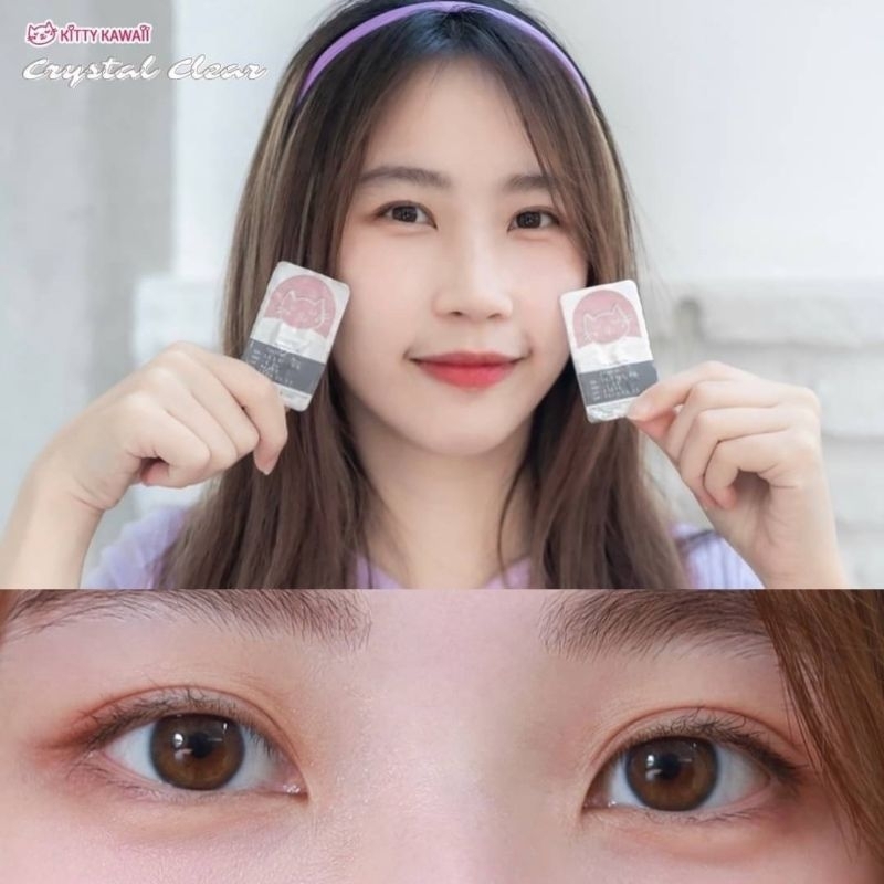 คอนแทคเลนส์แบบใส รายเดือน Kitty Kawaii+Fresh Loc30ml. ราคา ถูกที่สุด ดีลบีเคเค แกลเลอรีภาพที่ 4