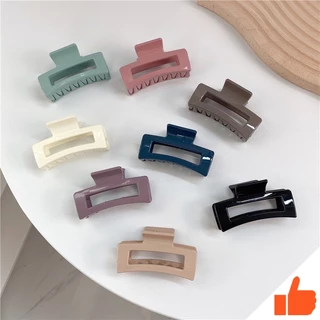 กิ๊บติดผมอะคริลิค ทรงสี่เหลี่ยม ที่หนีบผม 8.5cm 🎀แฟชั่นสไตล์เกาหลี สําหรับเด็กผู้หญิง🎀
