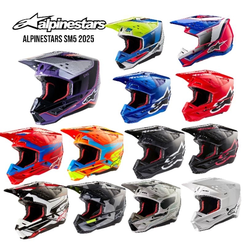 หมวกวิบาก Alpinestars SM5 2025 ใหม่ล่าสุด