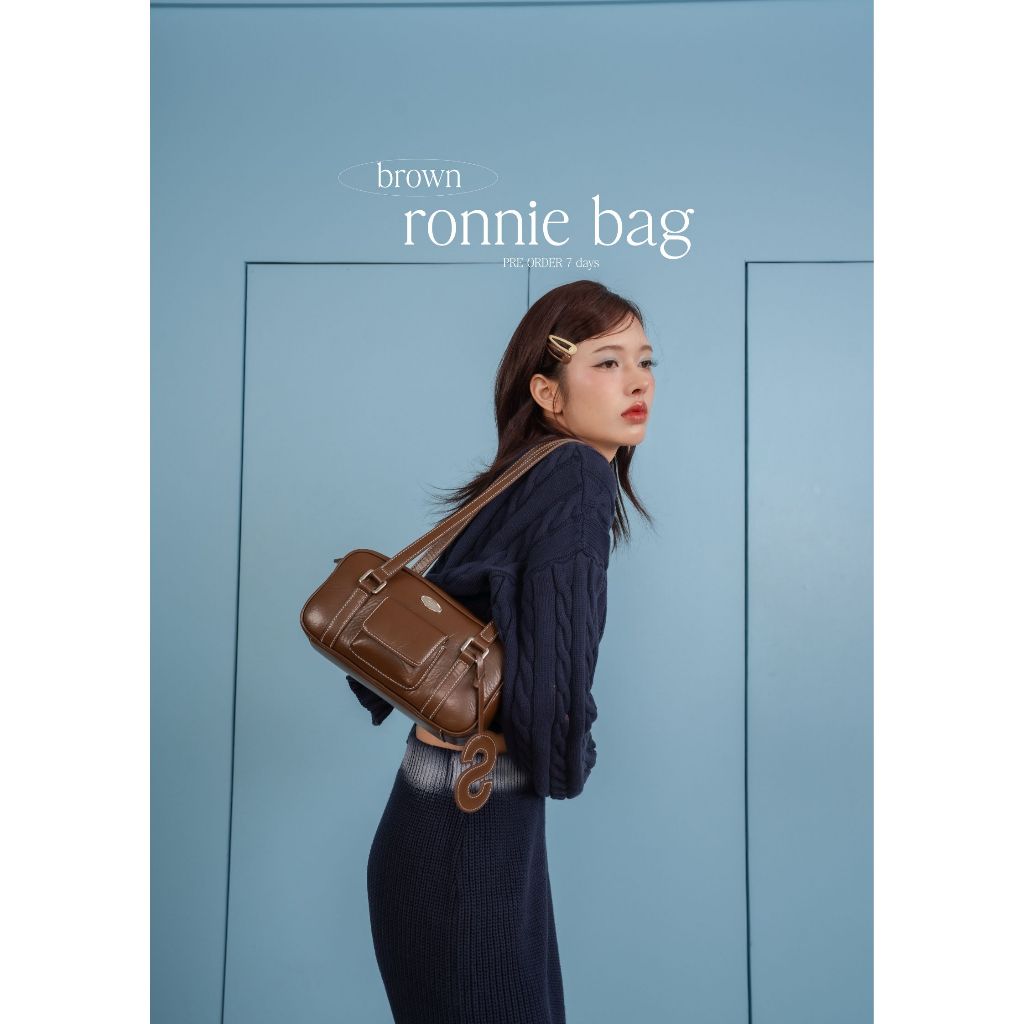 pre order 7-10 days Ronnie brown bag